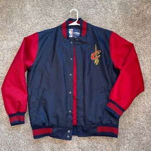 Cleveland Cavaliers Vintage Varsity Bomber Jacket NBA Merchandise